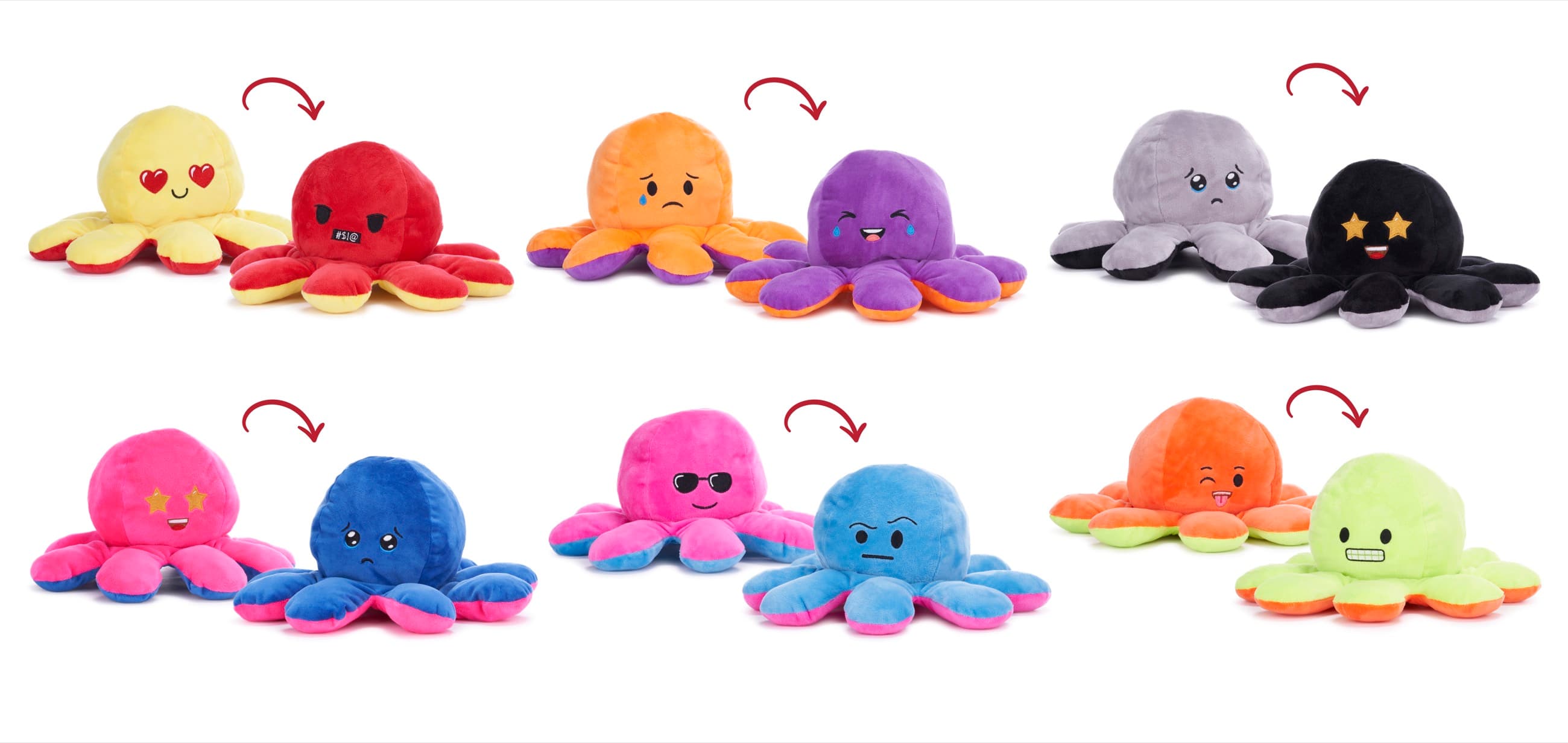 Product - Smiley World Octopus with Bean Bag 6 Ass