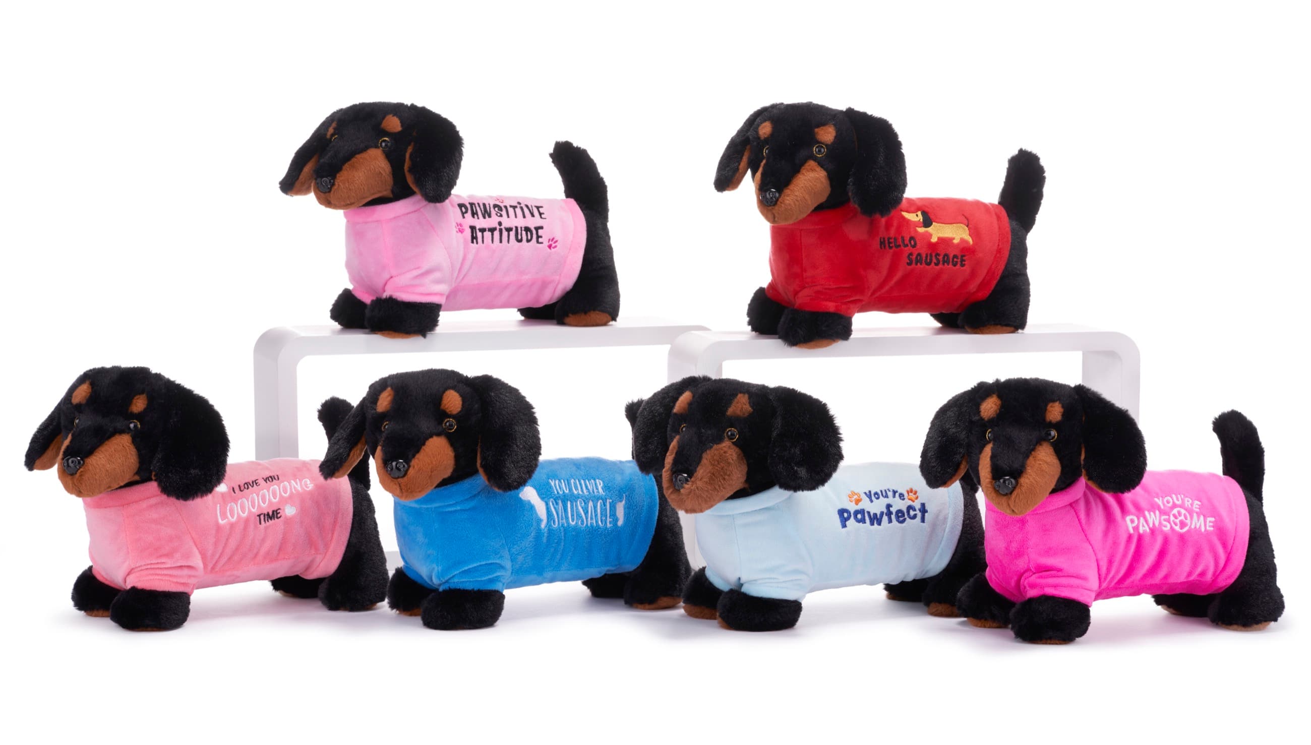Product - Dachshund Rabbit Fur with Tops 6 Ass 