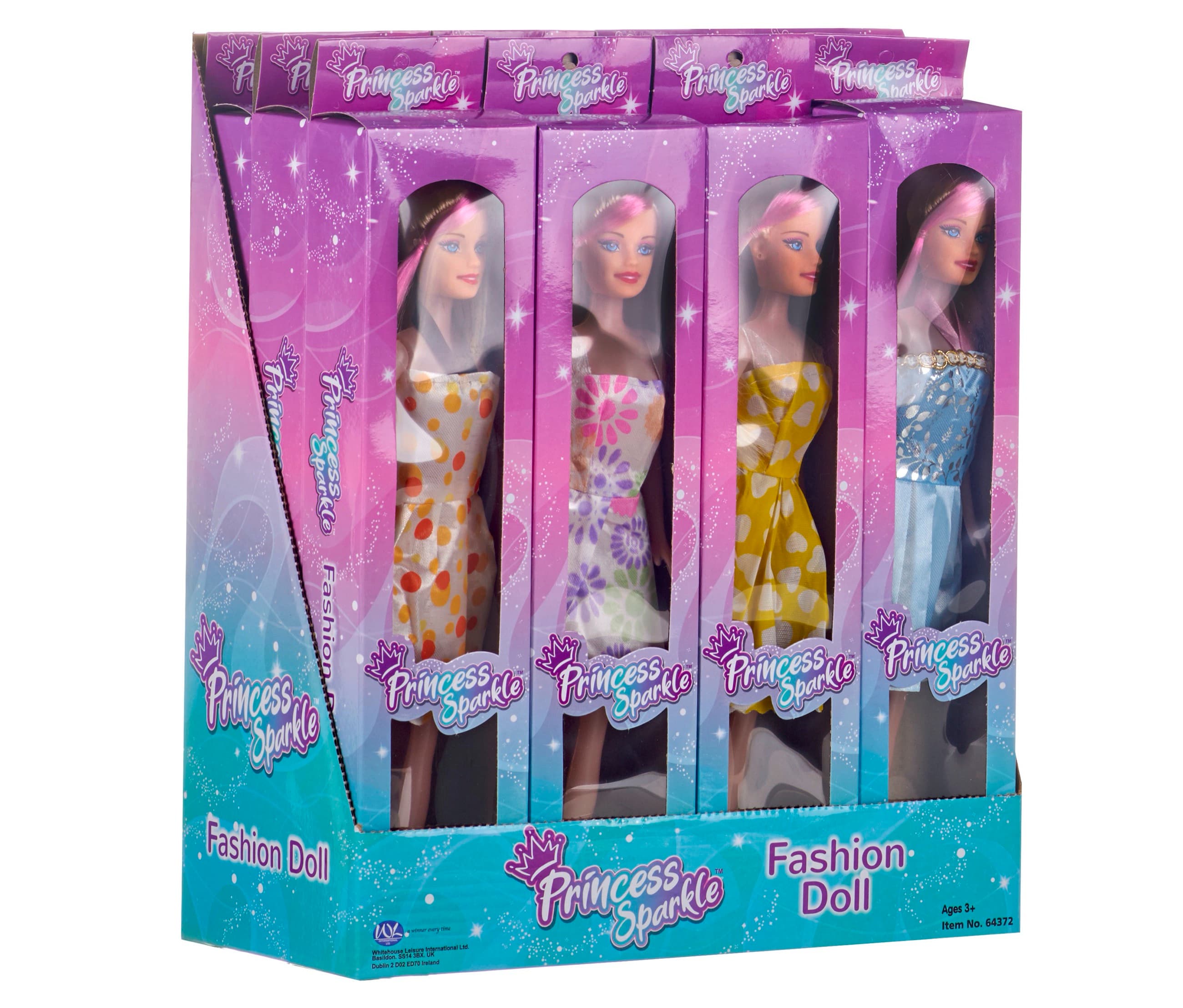 Product - Princess Sparkle Fashion Dolls Ass