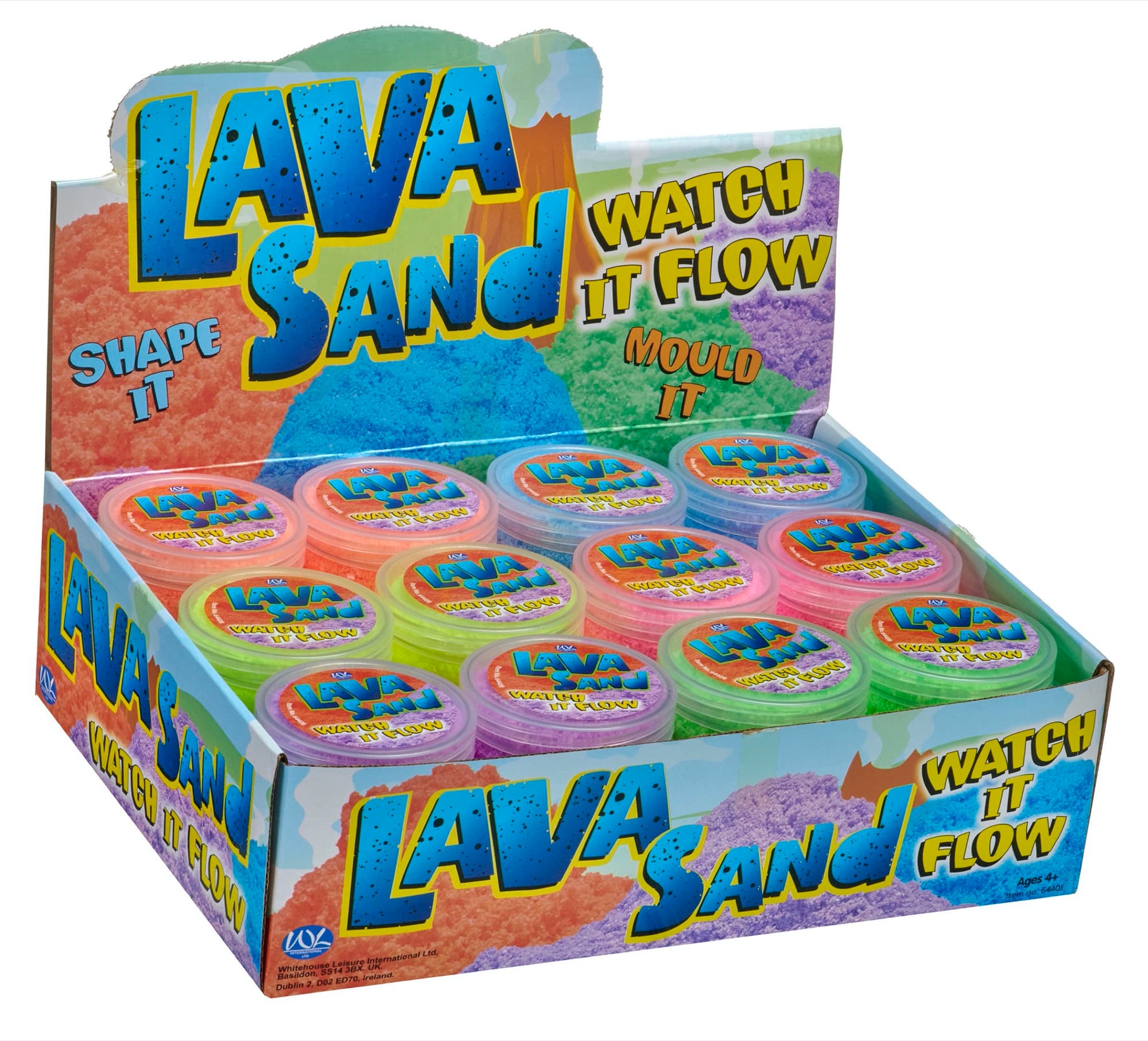 Neon Lava Sand 6 Ass - Product image