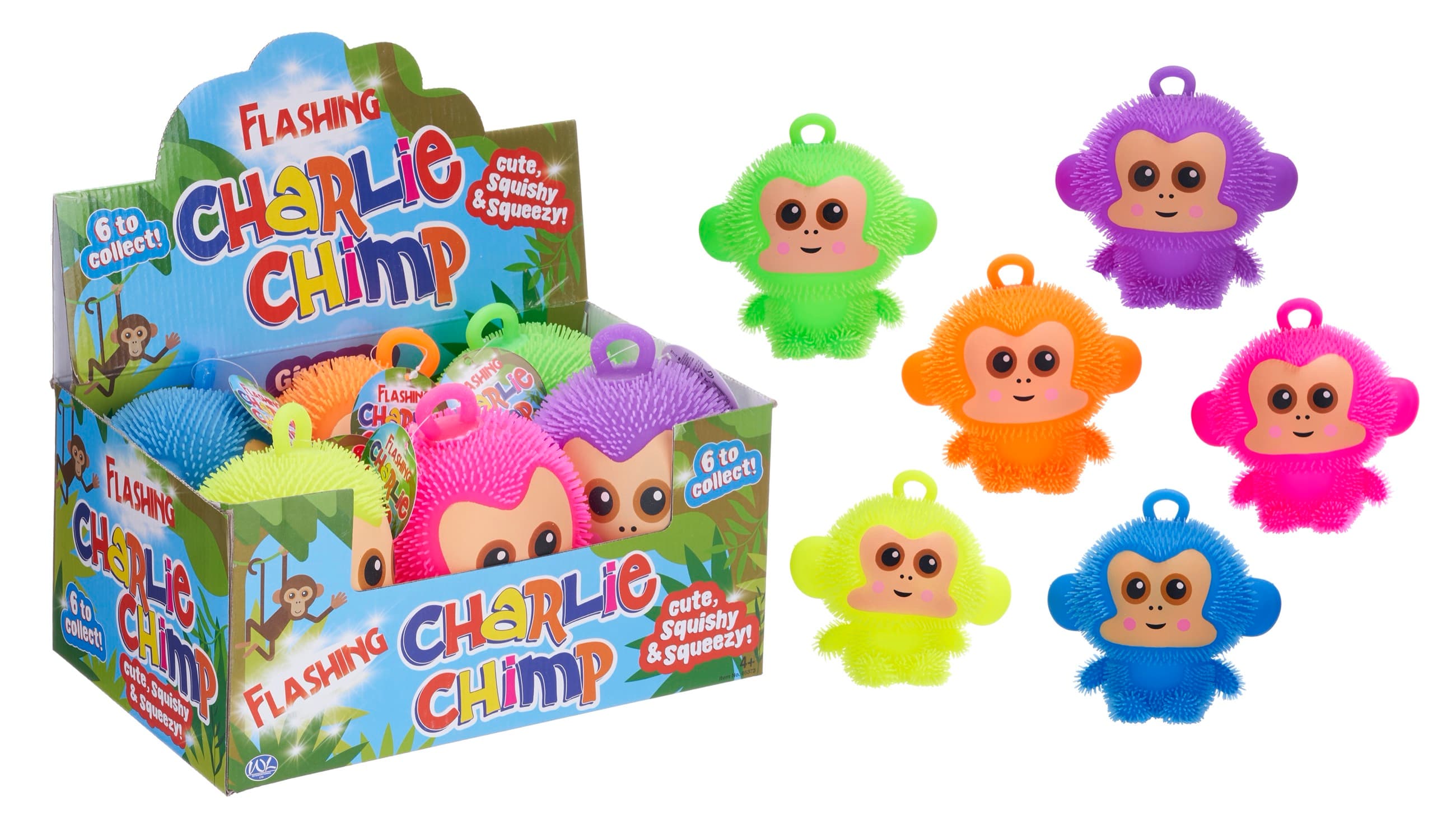 Product - Flashing Charlie Chimp 6 Assorted