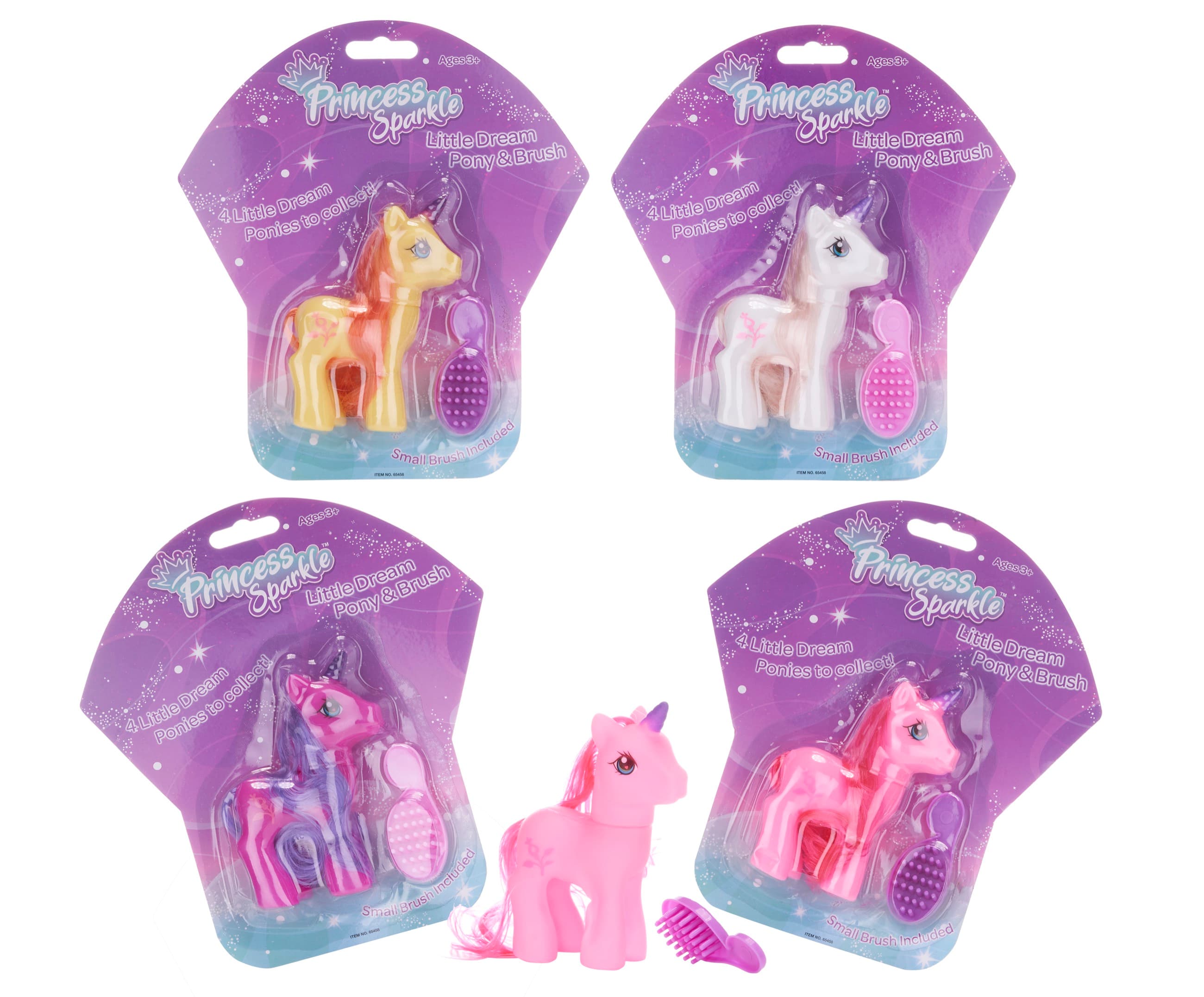 Little Dreams Pony and Brush 4 Ass - Product image