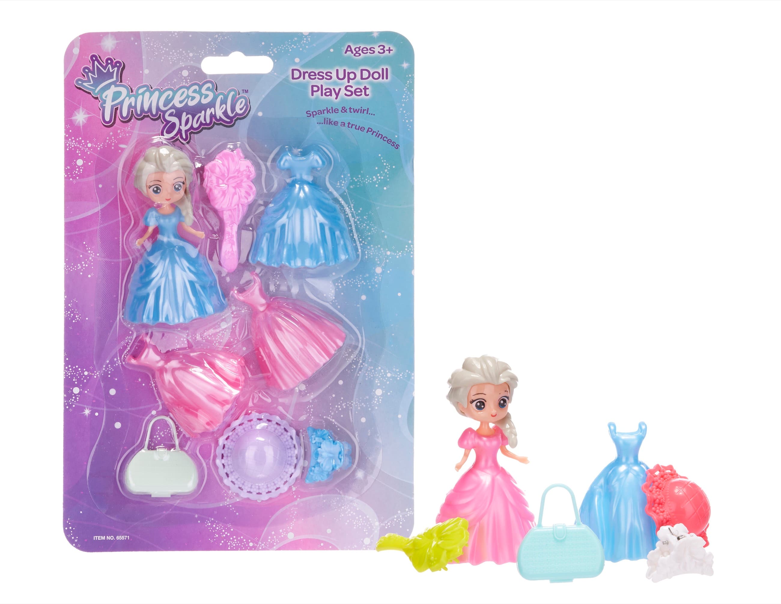 Dress Up Doll Playset - Product image