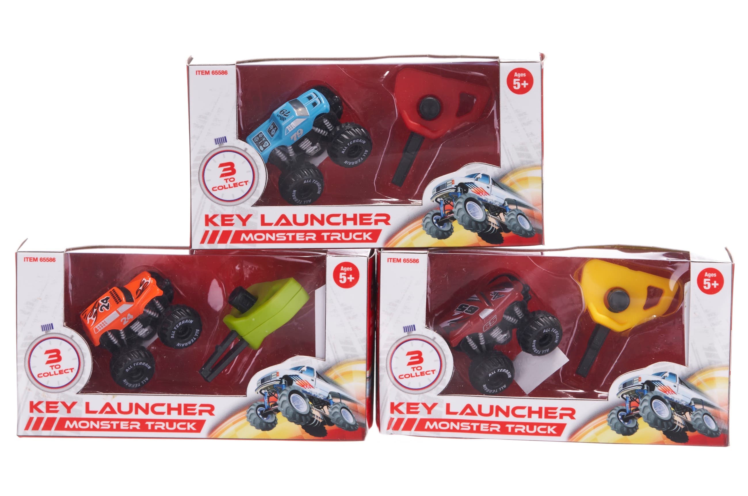 Mini Monster Truck and Launch key - Product image