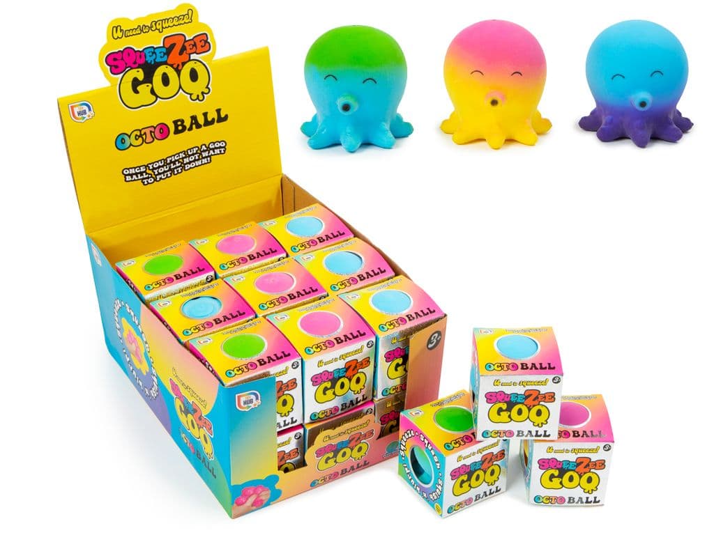 Squeezee Goo Ball Octopus - Product image