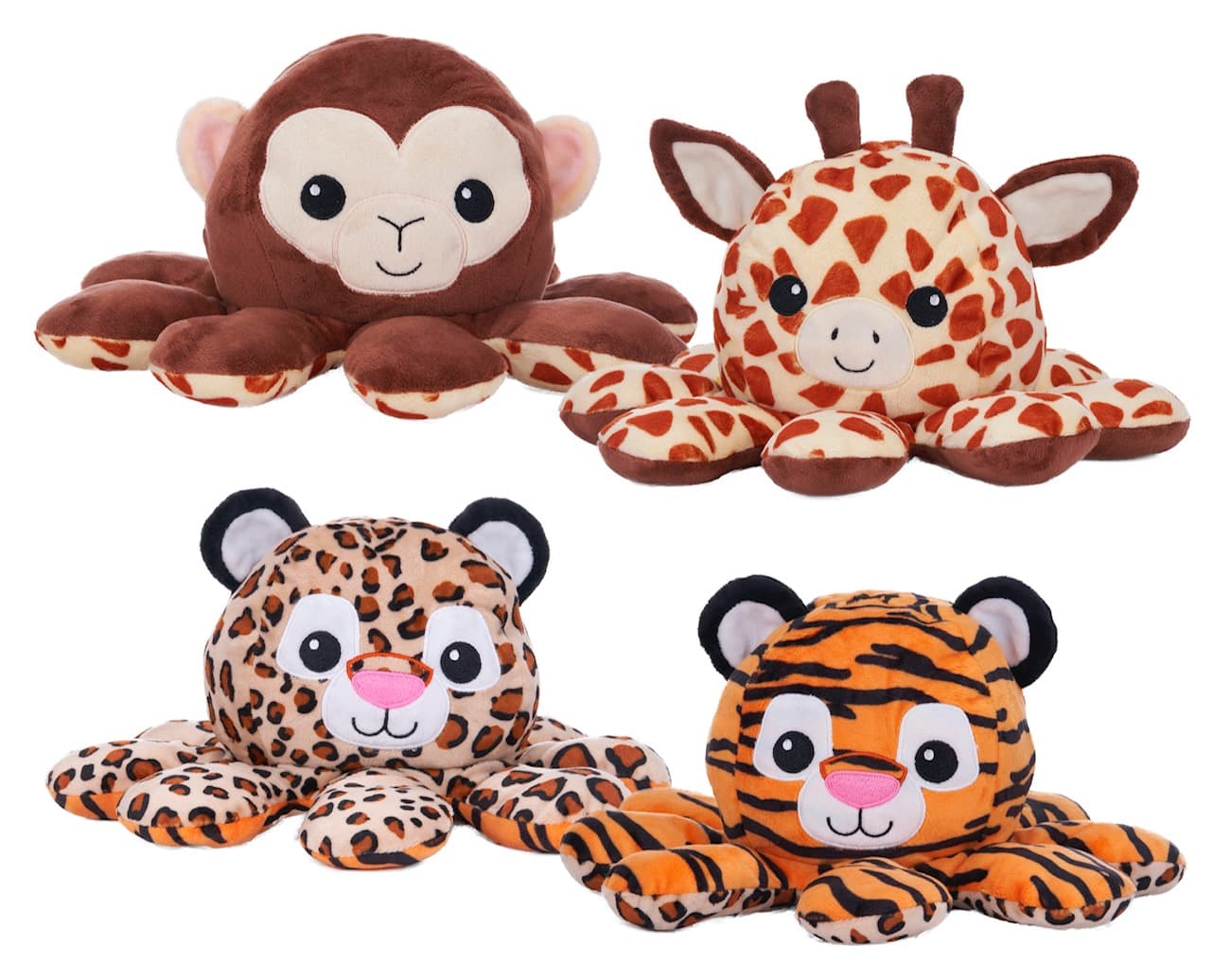 Large Reversible Jungle Octopus - Product image